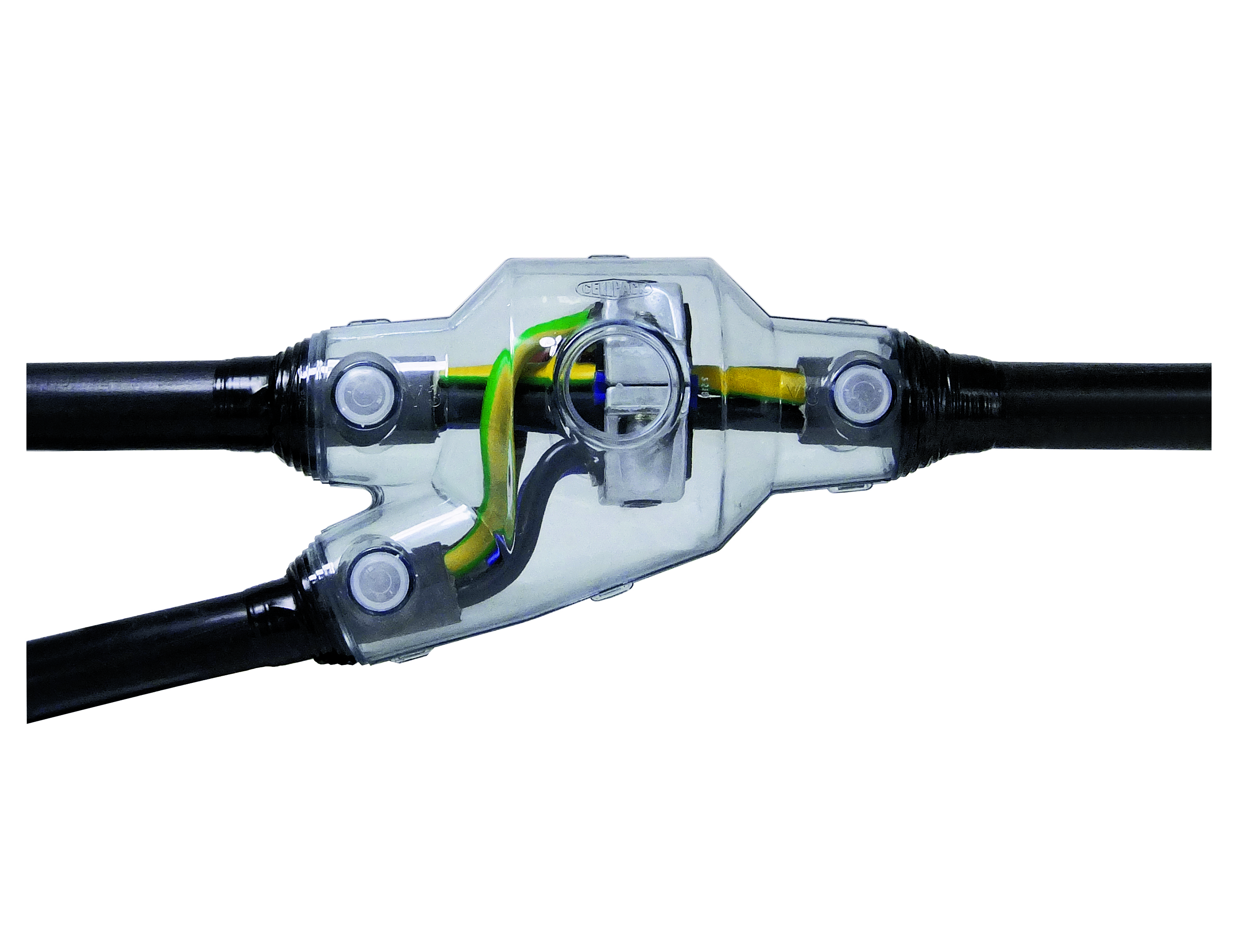 600V低圧接続材料（レジンタイプ） 直線接続材 Mユーロシリーズ、分岐接続材 Yシリーズ（セルパック社商品）|ミライつくりのピースをうめる