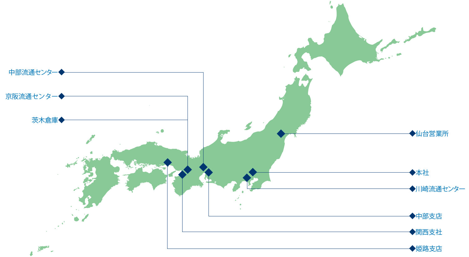 事業所一覧・地図